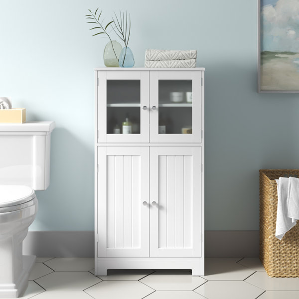 Beachcrest Home Idalou Freestanding Bathroom & Reviews Wayfair